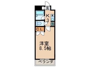 ヴィヴァーチェ浅川の物件間取画像